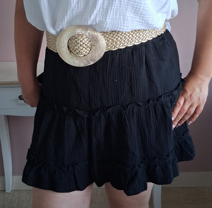 Jupe en gaze de coton Aline