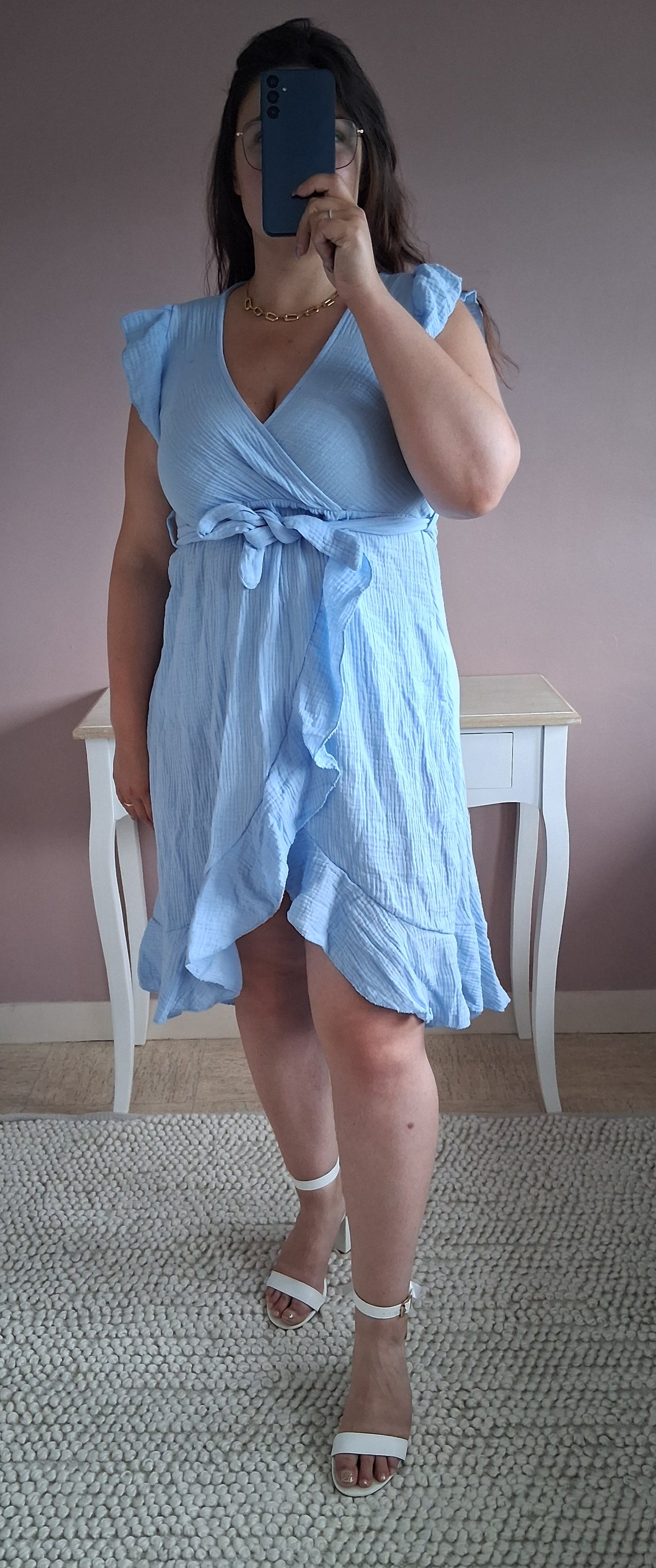 Robe de coton Solène