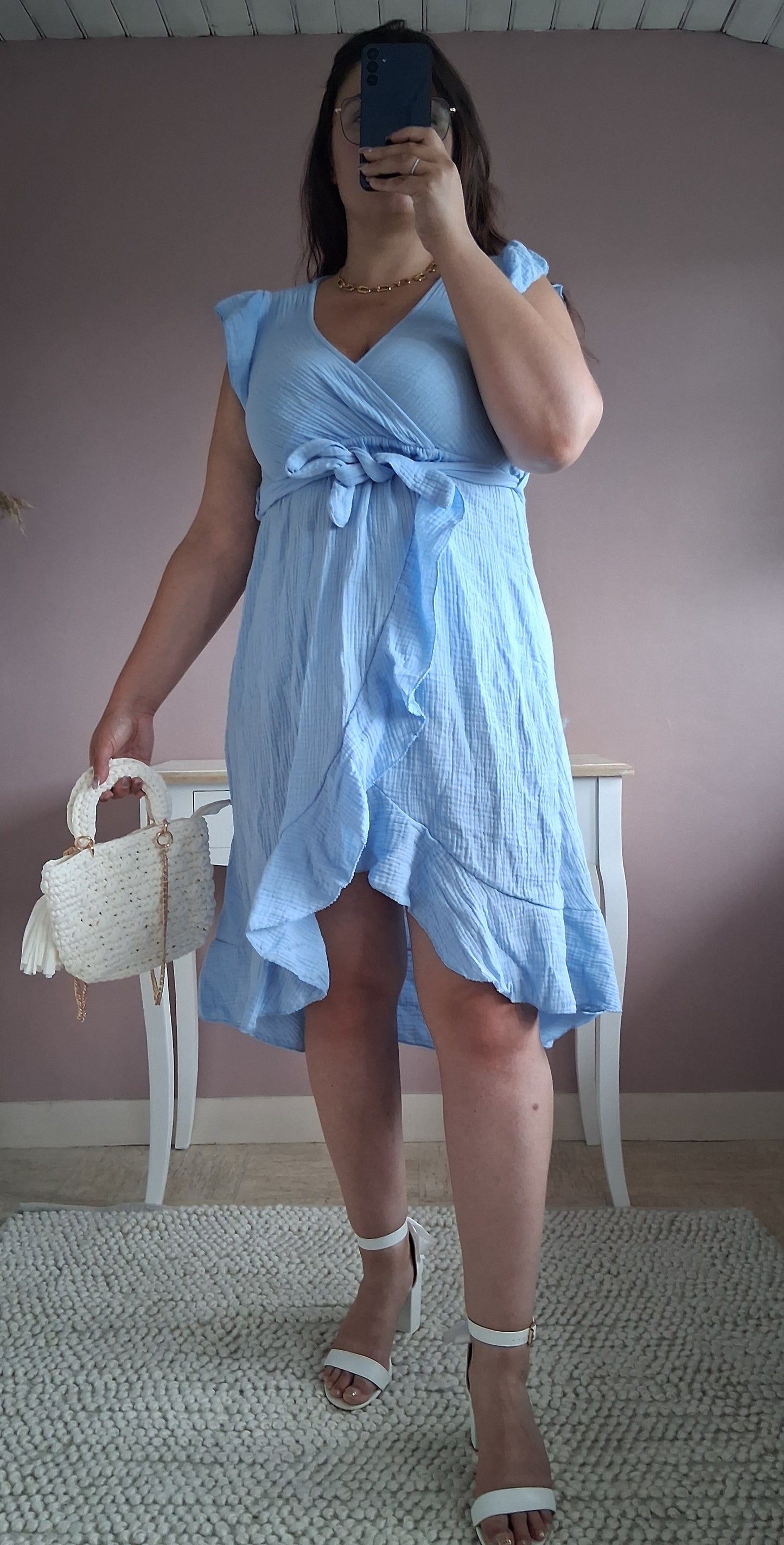 Robe de coton Solène