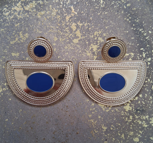 Boucle d'oreille Guillaine en acier inoxydable