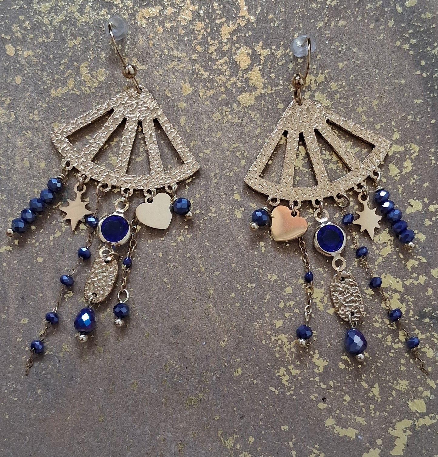 Boucle d'oreille Nicole en acier inoxydable