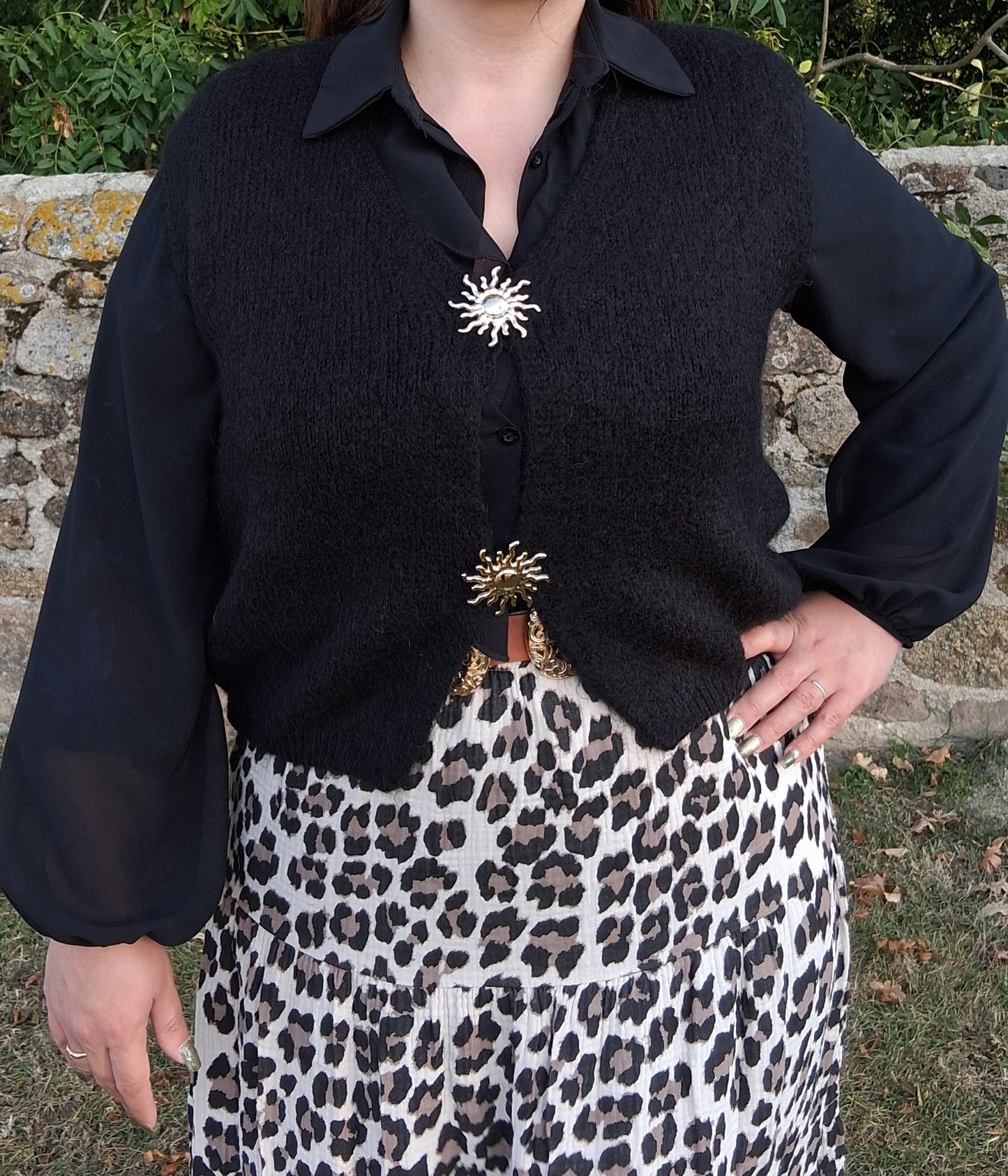 VESTE SANS MANCHE GAELLE