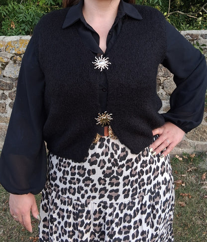 VESTE SANS MANCHE GAELLE